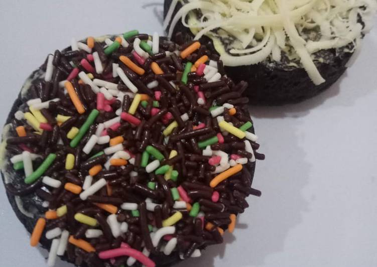 Brownies panggang eggless no mixer no oven