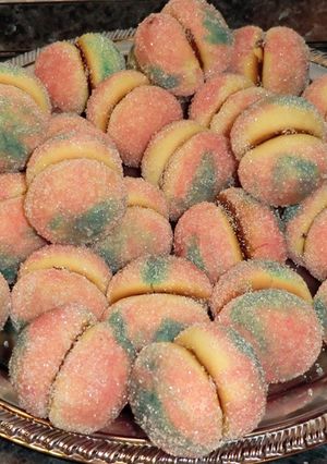 Őszibarack lagzis süti recept fotója