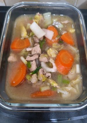 Foto resep Capcay Ayam Kuah