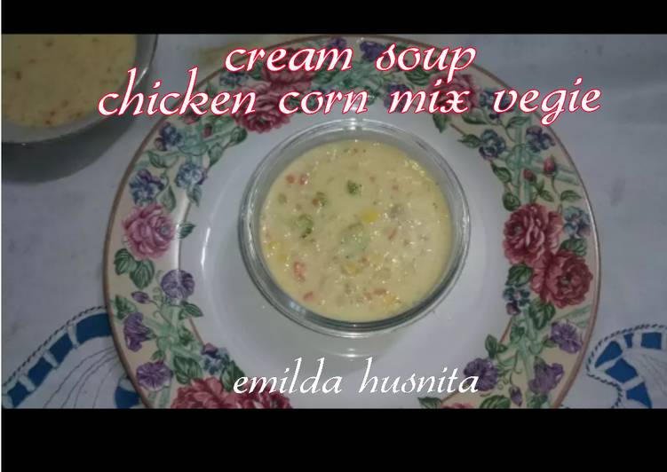 Cream Soup (Chicken Corn Mix Vegie)