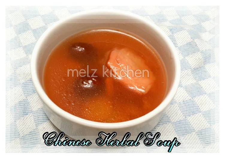 Resep Chinese Herbal Soup (Balita) Lezat