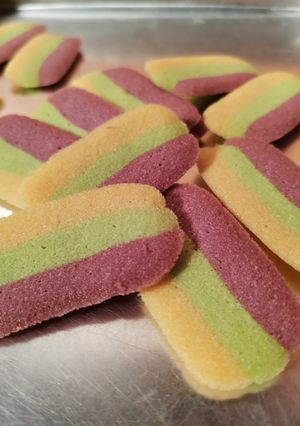 Foto resep Lidah Kucing Rainbow