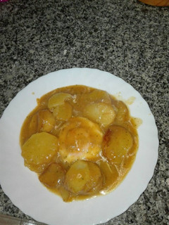 Una foto de Patatas en salsa a mi manera