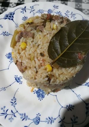 Una foto de Arroz primaveral