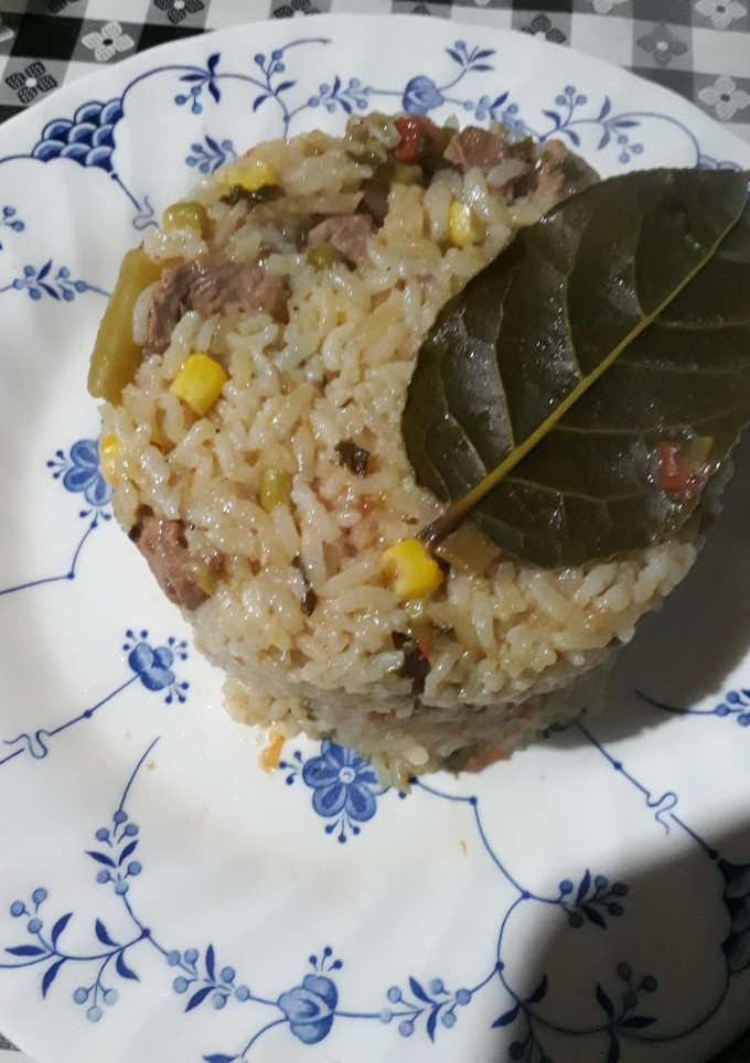 Una foto de Arroz primaveral
