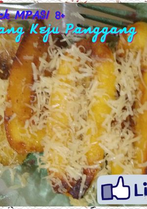 Foto resep Snack MPASI 8+ Pisang Keju Panggang