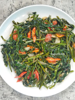 Foto resep Tumis kangkung saus tiram