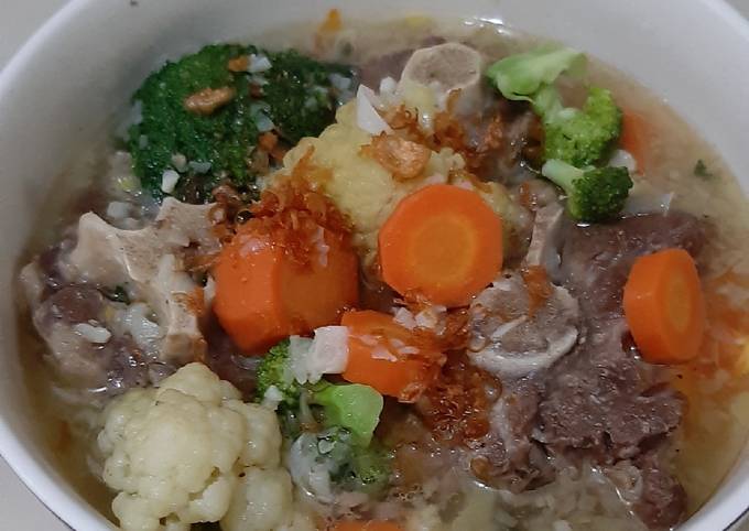 Resep Sop Buntut Presto, Enak Banget
