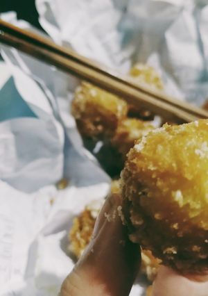 Hình của món Khoai tây nghiền chiên xù.