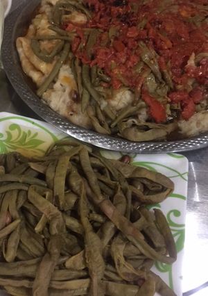 صورة لوصفة تشريب لوبيا