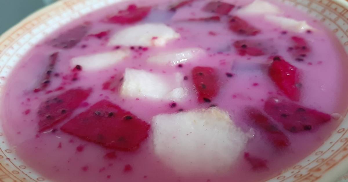 Resep Es Buah Naga Yakult Oleh Lela Widya Kristi Cookpad