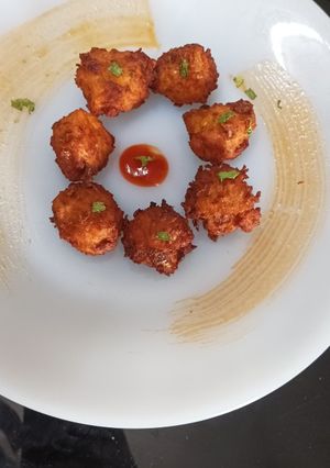 A picture of Maggi pakoda.