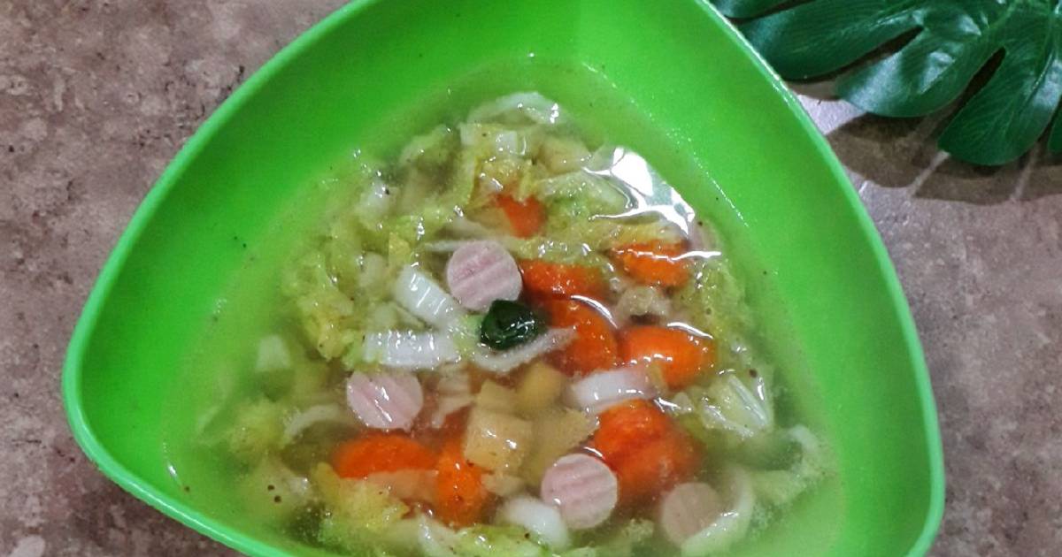 Resep Sup Sawi Putih Oleh Ani Brilian Cookpad