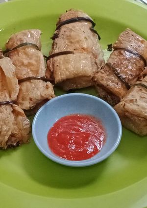 Foto resep Lumpia Ayam Kulit Tahu