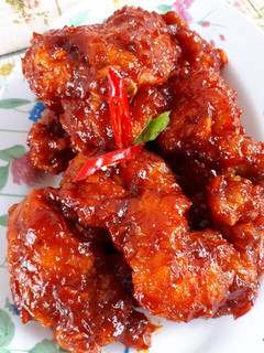 Foto resep Yangyeom Tongdak (Korean Spicy Fried Chicken)#pr_asianfood