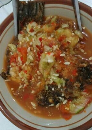 Foto resep Seruit ikan emas
