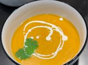 A picture of lentil soup