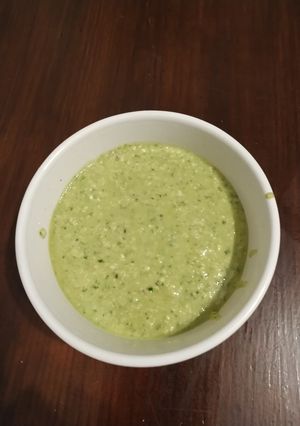 Una foto de Salsa al pesto