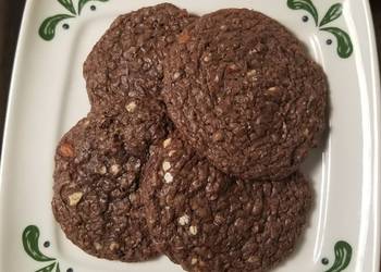 How to Cook Delicious Maplenut Oatmeal Brownie Cookies