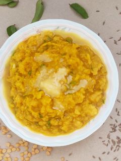 சப்ப பப்பு அல்லது கெட்டி பப்பு (Tur dal without spice) செய்முறை முக்கிய புகைப்படம்