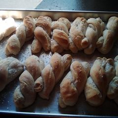 A picture of Bread sticks.