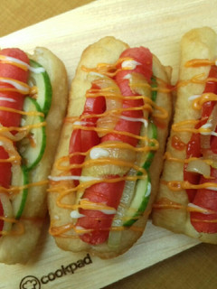 Foto resep Hotdog Cakwe