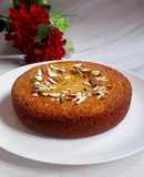 Eggless gulab jamun cake 🎂 🥮