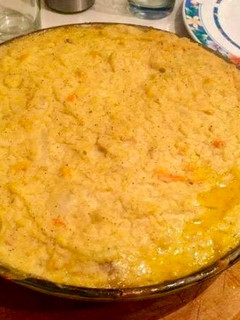 Una foto de Pastel de choclo (en lugar del pastel de papa le hacemos una variante original) muy fácil
