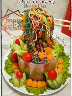 Foto resep Mie Terbang / Noodle Cake