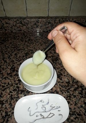 صورة لوصفة حليب مركز محلى منزلي