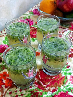 عکسی از دستور شربت خیار و سکنجبین