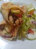 Wrap de pollo a la plancha