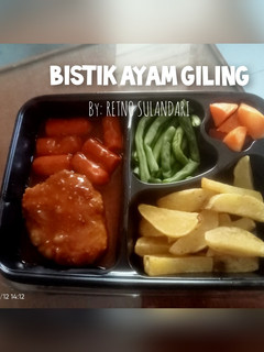 Foto resep 10✓ BISTIK Ayam giling
