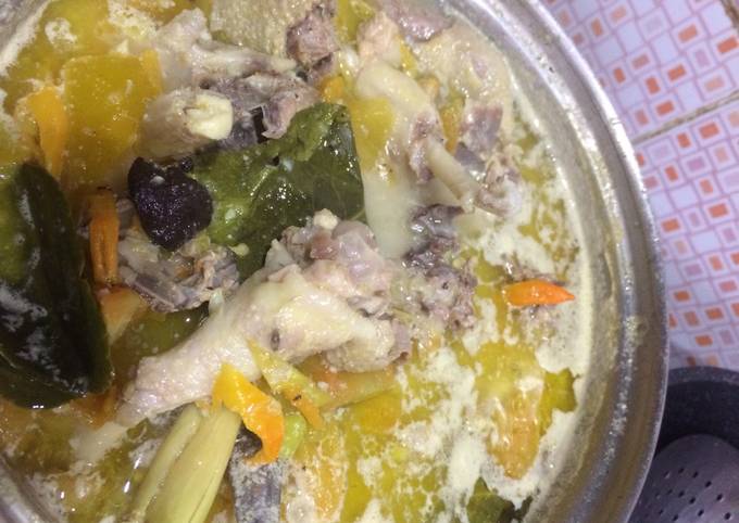 Resep: Garang Asem Kudus Tanpa Bungkus Daun Kekinian