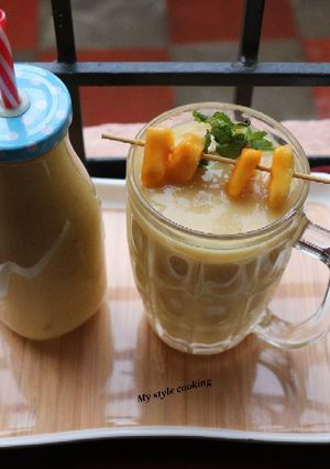 A picture of Millets Mango Milk.