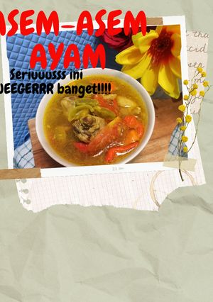 Foto resep "ASEM-ASEM AYAM"