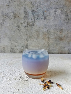 Foto resep Es Teh Bunga Telang Yakult