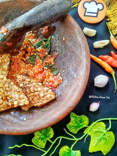 Foto resep Tempe Sambel Daun Jeruk Purut