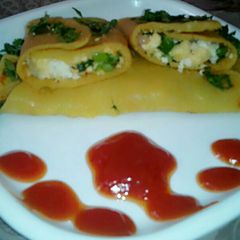 A picture of Multi grain stuffed dosa.