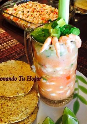 Una foto de Ceviche de Camarón🍤🍤