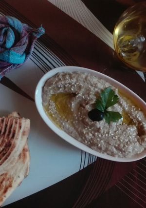 صورة لوصفة بابا غنوج على طريقتي