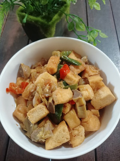 Foto resep Oseng-oseng tahu ampela