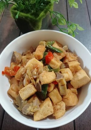 Foto resep Oseng-oseng tahu ampela