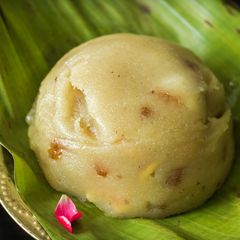 A picture of Sooji Halwa.