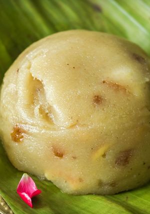 A picture of Sooji Halwa.