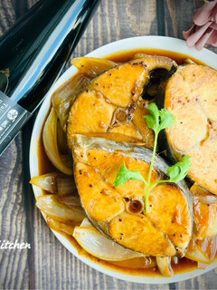 洋蔥燒魚 / 家常菜 的食譜成品照片