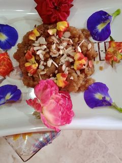 ઘઉં ના લોટ નો શીરો (Wheat Flour Sheera Recipe In Gujarati) રેસીપી મુખ્ય ફોટો