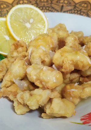 Foto resep Ayam Tepung Saus Lemon Madu 🍯 🍋