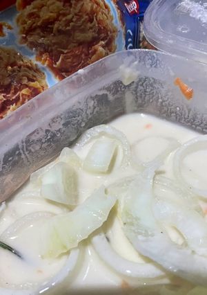 Foto resep Onion ring 2 bahan, simple n crispy
