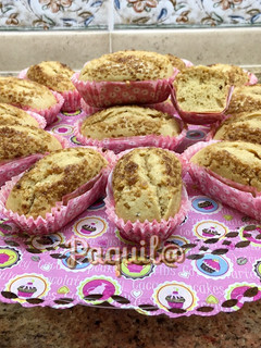 Una foto de Magdalenas Valencianas endulzadas con Panela